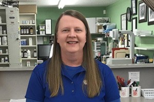 Photo of Lisa in Pharmacy